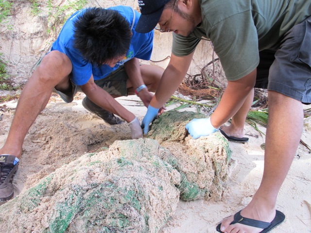 MINA installs 10 monofilament recycling bins on Saipan